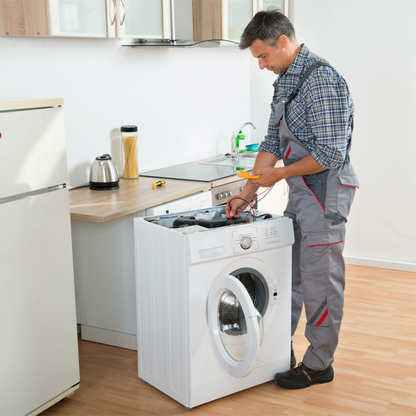 can you walk me through the steps of troubleshooting my washer issue in Streeter North Dakota